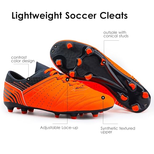 Image of DREAM PAIRS Men's Cleats Football Soccer Shoes