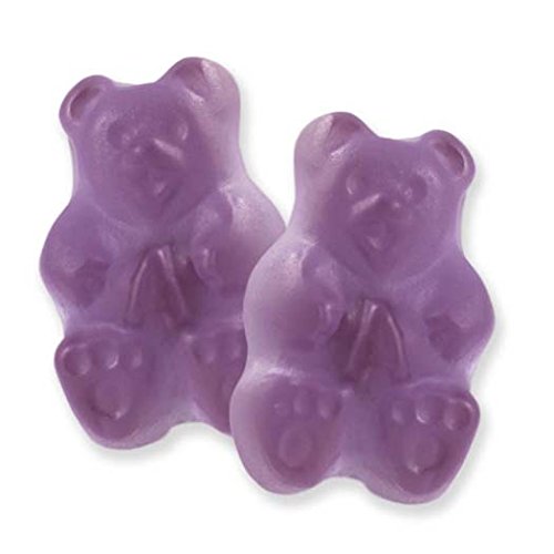 Concord Grape Purple Gummi Bears - 5 lb. miniatura 1