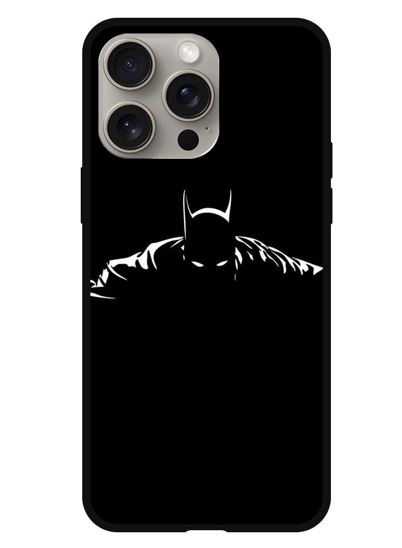 TheodorProtective Case Anti Scratch Shock Proof Bumper Cover For iPhone 15 Pro Max Batman Multicolour - MCIPH15PMB041