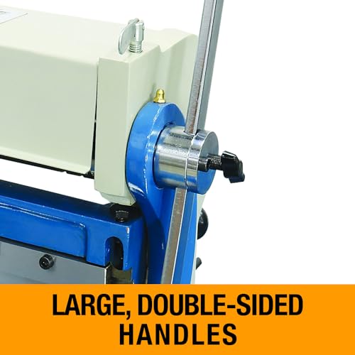 Miniatura 5 de Baileigh Rollo de freno de cizallamiento de 12 pulgadas, acero suave calibre 20 (modelo SBR-1220)