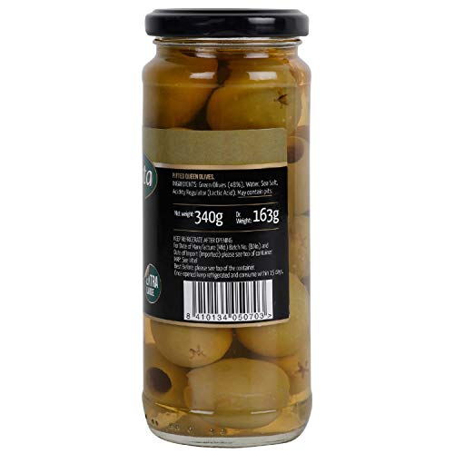 Fragata Queen Pitted Green Olives 340G - Image 3 thumbnail