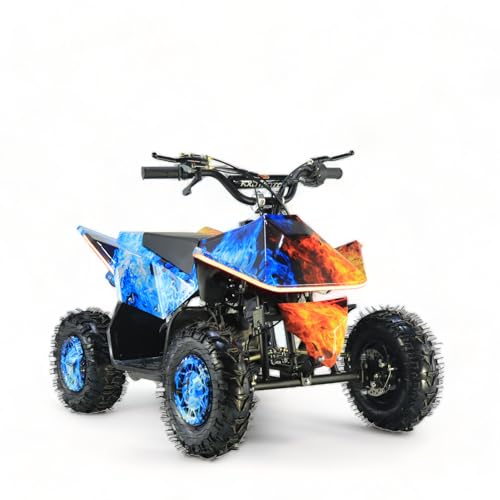 KXD M2 E-Starter 6' 49ccm 2T Quad Mini ATV Miniquad Benzinmotor Kinderquad...