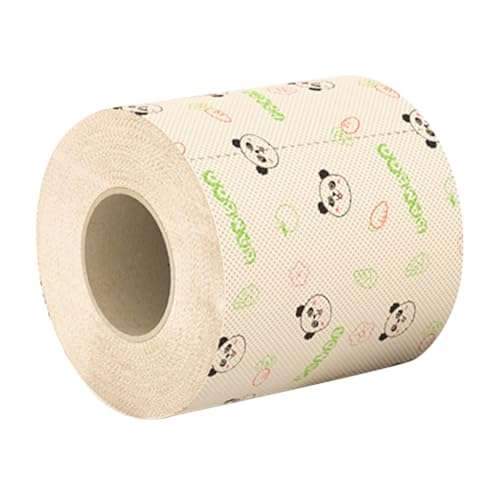 Healvian 1 Rollo Rollo De Papel Higienico Toalla De Papel De Bambú Soportes De Pañuelos Decorativos Sanitarios Para Baños Papeles Higienicos Papel Higiénico Natural Pulpa De Bambú
