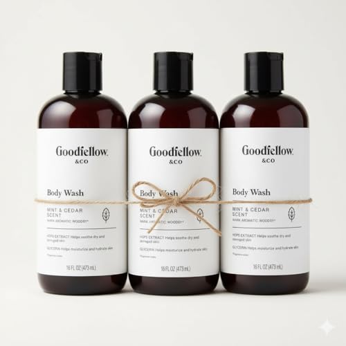 Goodfellow Body Wash Moroccan Mint And Cedar Scent (No.03) - 16 Fluid Ounces (3)