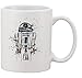 Tasse mit Aufdruck - Modell R2D2 - Kaffeetasse Becher Teetasse Kaffeebecher