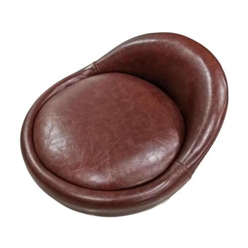 YsXoWiui Remplacement du Siège du Tabouret de Bar élégant avec Dossier de Soutien, Brun