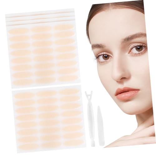 IWOWHERO Lace Eyelid Tape Stickers 240 Pcs Tape for Instant Double Eyelids Adhesive Breathable Design