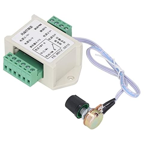 12V 4 Wire PWM Fan Controller, Fan Speed Regulator 12V Fan Controller Motor Stall Protection Detection Speed Regulator CD012S010 Cover