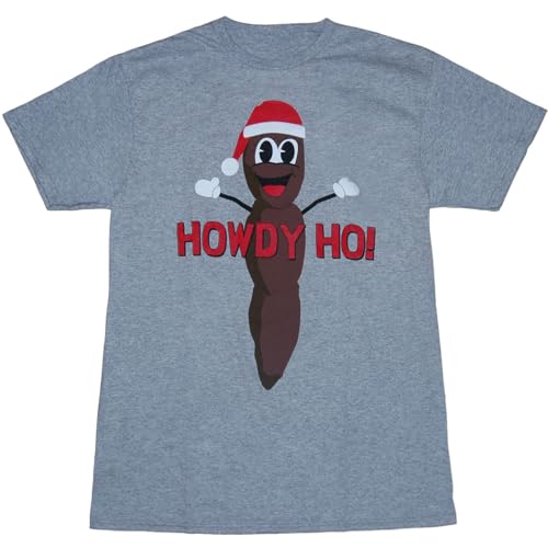 Mr. Hankey The Christmas Poo T-Shirt (X-Large) Athletic Grey