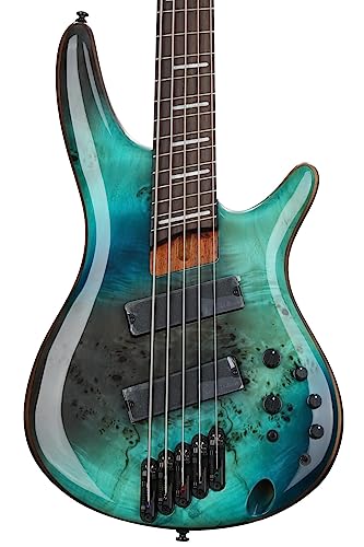 Ibanez Bass Workshop SRMS805 マルチスケール5弦ベースギター-トロピカルシーフロア