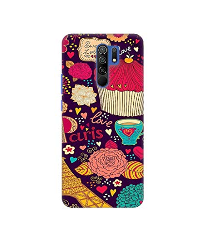 Image of Basic Case for Mi Redmi 9 Prime /Poco M2 (Plastic Multicolor)