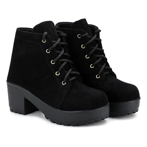 Image of black boots for women