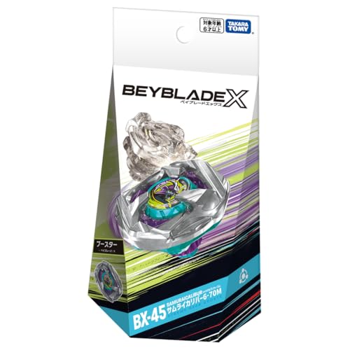 Image of Takara Tomy Beyblade X Beyblade X BX-45 Booster Samurai Caliber 6-70M