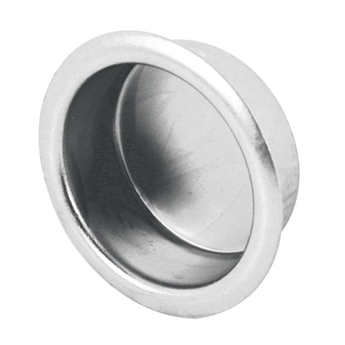 Slide-Co 163180 Finger Closet Pull, 3/4 in. x 5/16 in, Satin Nickel