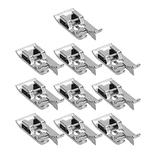 Set 10 Pies para Máquina de Coser Zurcido acero inoxidable miniatura 6