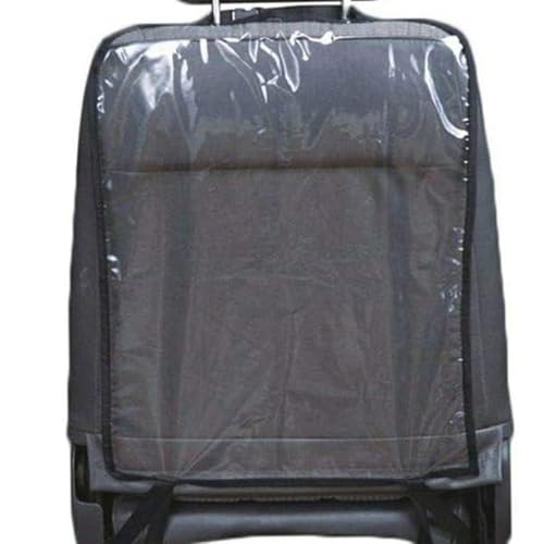 Image of Car Auto Care Seat Back or Cover for Children Kick Mat Mud Clean UK Universal Car Seat Back or 57 x 42cm Kick Child Children Mat PVC Cover