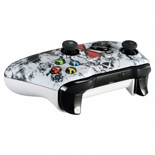 ModdedZone Smart Series X|S Modded Custom Rapid Fire Controller for Xbox One, Series X|S, PC & Mobile - Works on All Shooter Games. Control and Simply Adjust Your mods via Your Phone! Most Advanced modded Controller (Evil)
