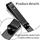 SULIUDAJI 3 Stück Herren Krawattennadel Skinny Krawattenklammer Krawattenklammer für Krawatte Edelstahl Tie Clip 4.3cm