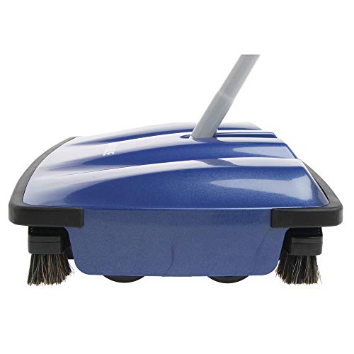Image of Carlisle FoodService Products Duo-Sweeper Floor Sweeper, 12 inch, Blue (Pack of 4)