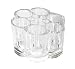 Sodynee Acrylic Flower Cosmetic Makeup Brush Holder, Makeup Organizer, 12 Spaces