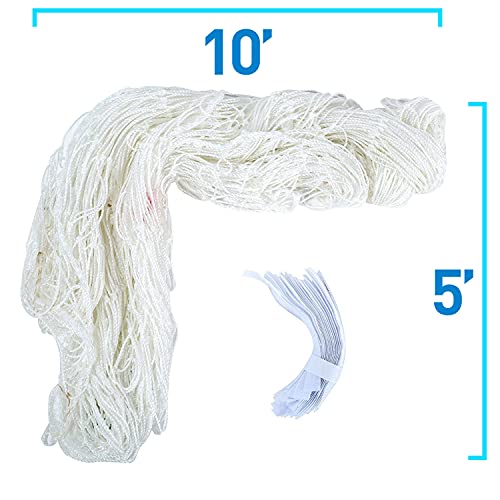 image for Franklin Sports Soccer Replacement Goal Nets and Soccer Goal Straps - 