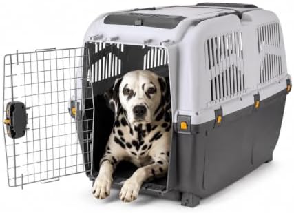 ARQUIVET Transportín SKUDO-6 para Perros y Gatos - Puerta metálic...