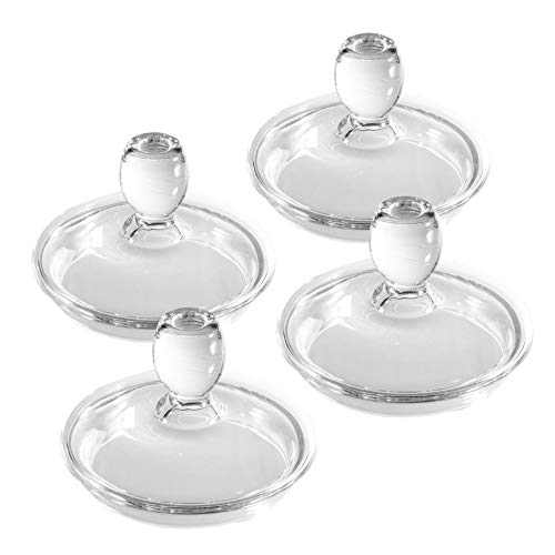 Glencairn Crystal Official Whiskey Tasting Glass Lid, Topper for Glencairn Whisky Glass, Set of 4