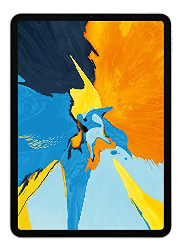 Image of Apple iPad Pro (1st Generation, 11-inch, 2018), 1TB, Wi-Fi, Silver (Renewed)
