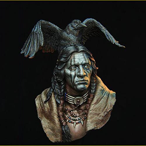 Figura Kit Resina Guerrero Antiguo 1:10 Sin Pintar miniatura 2