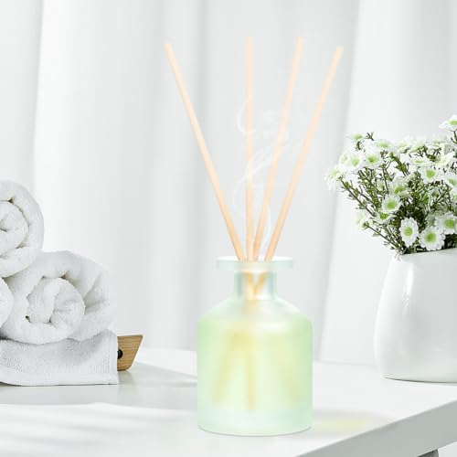 Yisowuh Reed Diffuser - Clean Linen 3.38Oz (100Ml) 2 Pack Essential Oil Reed Diffuser Set With 16 Sticks thumb #2