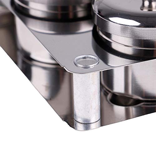 Set de 3 tazas de acero inoxidable para uñas acrílicas miniatura 9