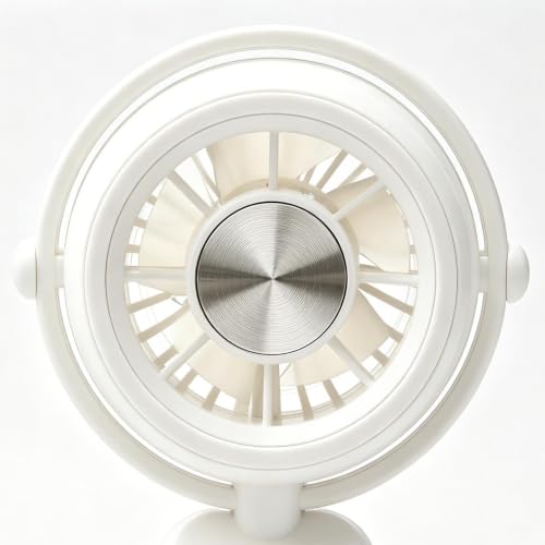 Ventilador de mano recargable con 3 velocidades para uso personal 7