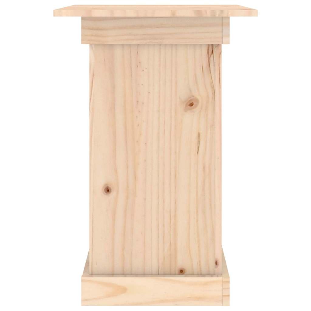 Stojak na kwiaty 40 x 40 x 60 cm lite drewno sosnowe