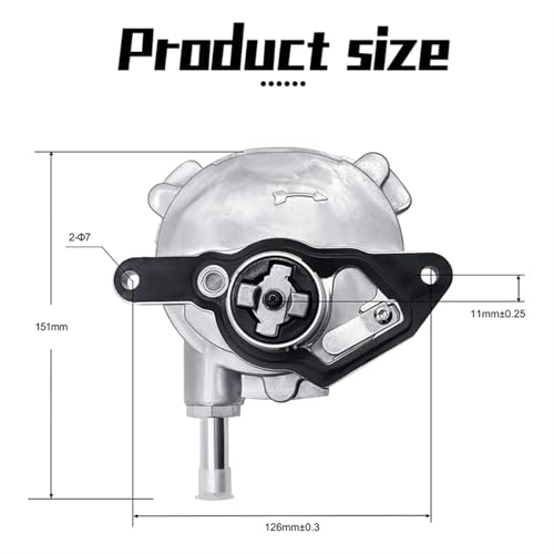 A2712301365 2712301365 A2712301665 2712301665 Bomba de Vacío para Sistema de Frenos de Auto para W204 R172 C250 SLK250 Piezas de Auto miniatura 2