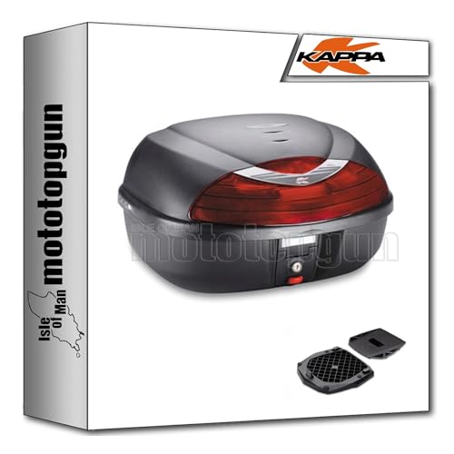 BAULETTO K42N + ATTACCO kappa k42n + kr6701 bauletto k42n + attacco compatibile con aprilia scarabeo 125 200 2012 2013 2014 2015 2016 mototopgun