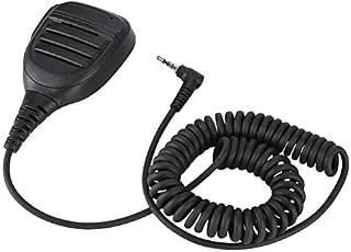 Tangxi Handheld Speaker Mic, Shoulder Microphone 3.5mm PTT Walkie Talkie Radio Speaker Mic For YAESU FT1D FT1XDR FT2DR FT2XDR