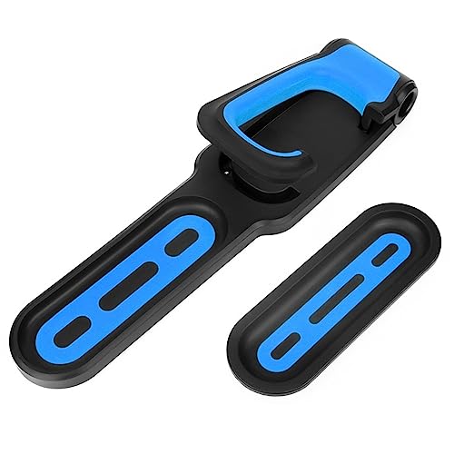 Estante de almacenamiento vertical ajustable para bicicleta en pared de garaje 2