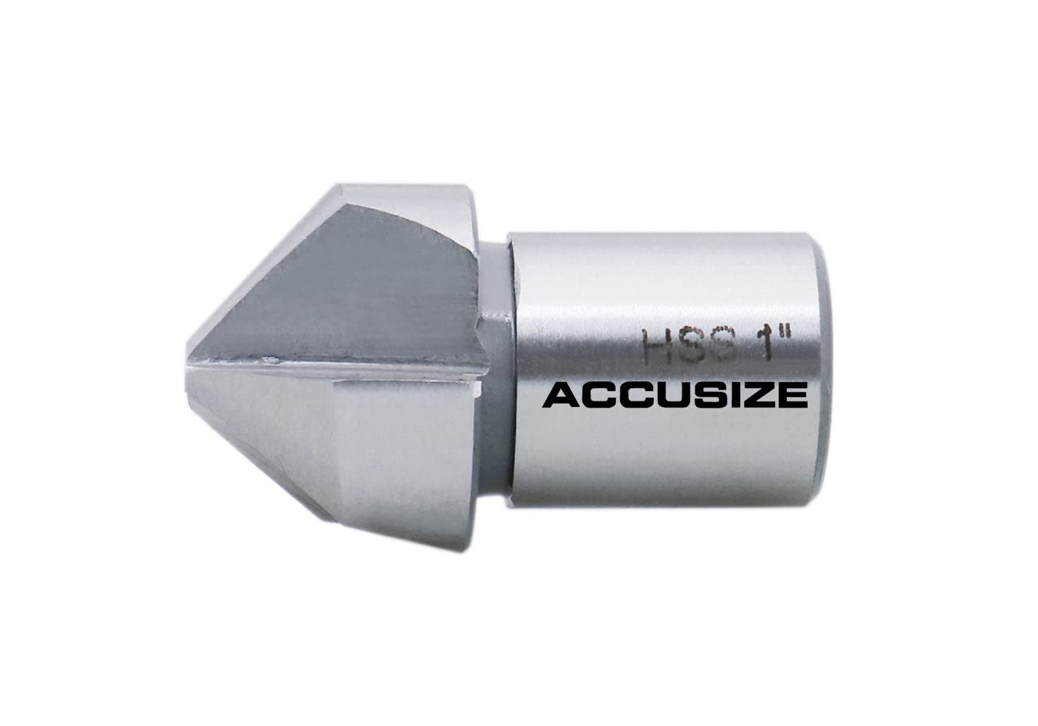 Accusize 3-Flute Countersink - 1in, 90° -1