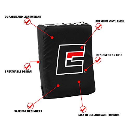 Combat Corner Kids Muay Thai Pads - Punch and Kick Strike Shield Training Pad | MMA, Kickboxing, Taekwondo, Karate, Boxing, Martial Arts | (Sold As Single Item)