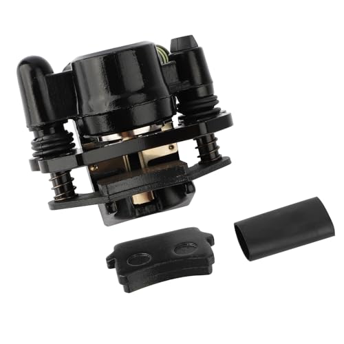 Mabutingti Generic Bremssattel hinten oder vorne links passend für 50cc 70cc 90cc 110cc 125cc ATV Go Kart Quad für Honda Taotao Sunl Baja Kinroad Roketa mit Bremsbelägen