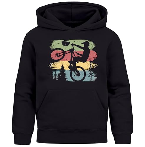 MoonWorks® Kinder Hoodie Jungen Geschenk für BMX Fans Mountainbilke...