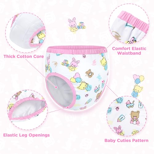 Image of Littleforbig Soft Silky Underwear Comfortable Washable Reusable Waterproof Adult Training Pants - Baby Cuties