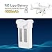 Produktbild Longspeed 3.7V 1000mAh 3.7Wh Li-Po Akku Ersatzteile Zubehör für Sj S20W RC Drone Quadcopter Aircraft UAV - Weiß