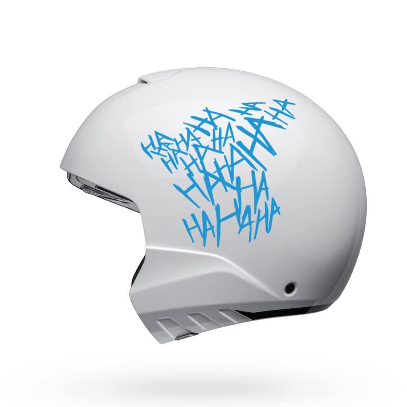Image of Claw Marks Hahaha Car Stickers Decals Motorcycle Helmet Decal Vinyl and Waterproof (Light Blue)