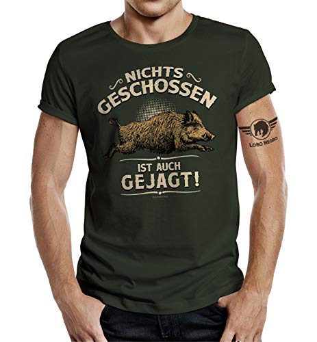 Preisvergleich Produktbild Jäger T-Shirt: Nichts geschossen ist auch gejagt 3XL