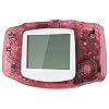 IPS Ready Upgraded eXtremeRate Cherry Pink Replacement Shell Full Housing Cover & White Screen Lens for Gameboy Advance Compatible with Both IPS & Standard LCD Console NOT Included