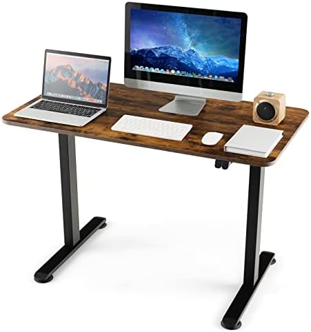 Amazon.com: Giantex Electric Standing Desk 44 x 24 Inch, Height ...