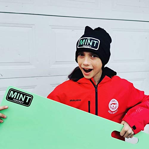Mint Hockey Shooting Pad, Made in Minnesota, Pre-Treated with Silicone, Best Real ice Feel on The Market (Green, 30" x 60") - Thumbnail 4
