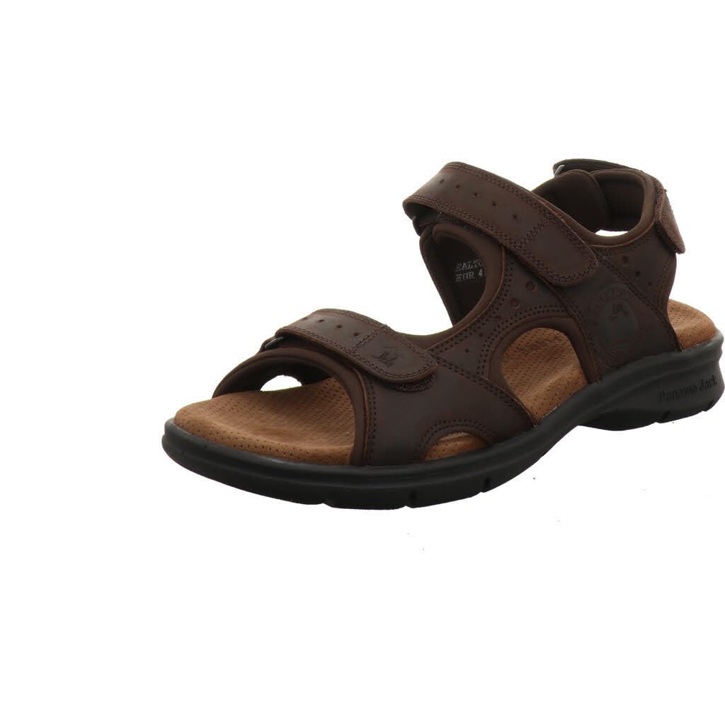 Panama Jack Salton Men's Open Sandals, Braun Marron C1, 10 UK