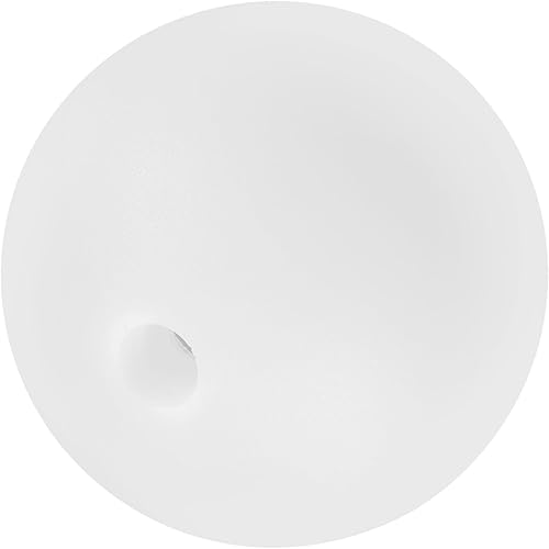 Pantalla de bola blanca lechosa decorativa para lámpara colgante, pantalla de lámpara colgante para exteriores, repuesto de luz de repuesto para